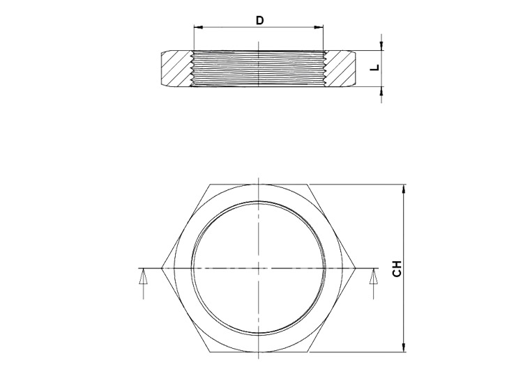 Controdado Esagonale Microfuso – F310