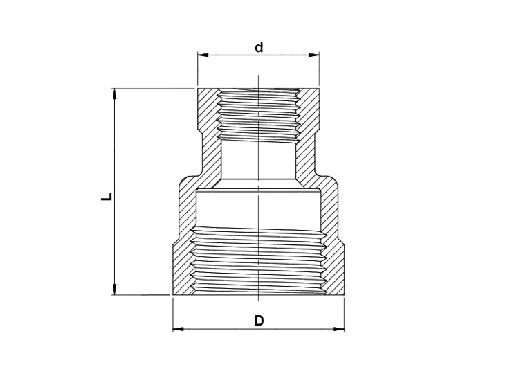 Manicotto Ridotto Microfuso – F240