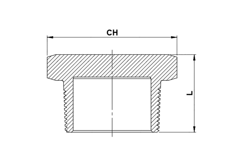 Tappo Maschio Microfuso – F290